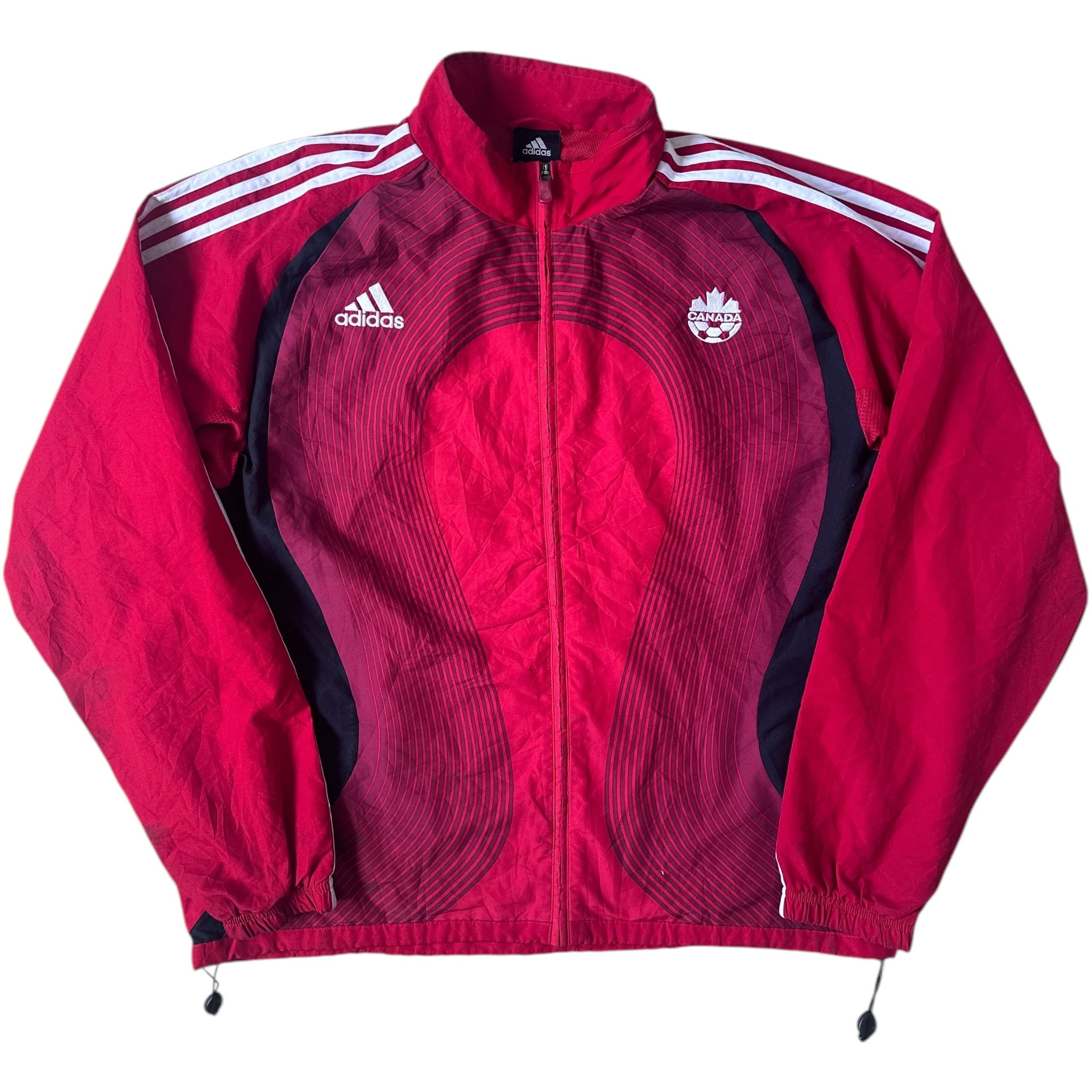Canda キャンダ 2004-06 Canada Adidas Jacket Size L – Vintageauthenticretro