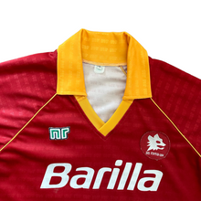 Load image into Gallery viewer, 1990-91 AS Roma NR Home Shirt Size XL