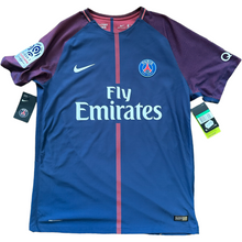 Load image into Gallery viewer, 2017-18 Paris Saint Germain Nike Home Shirt Vapourknit BNWT #NEYMAR10 Size XL