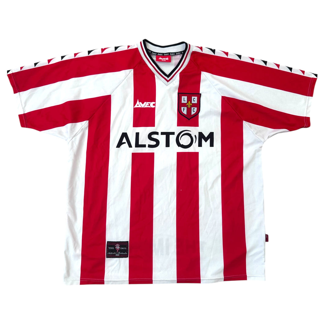 1999-00 Lincoln City Avec Home Shirt Size XL