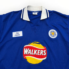 Load image into Gallery viewer, 1998-00 Leicester City Fox Leisure Home Shirt Size M

