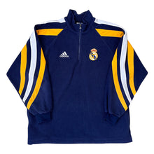 Load image into Gallery viewer, 1998-99 Real Madrid Adidas 1/4 Zip Fleece Size L/XL
