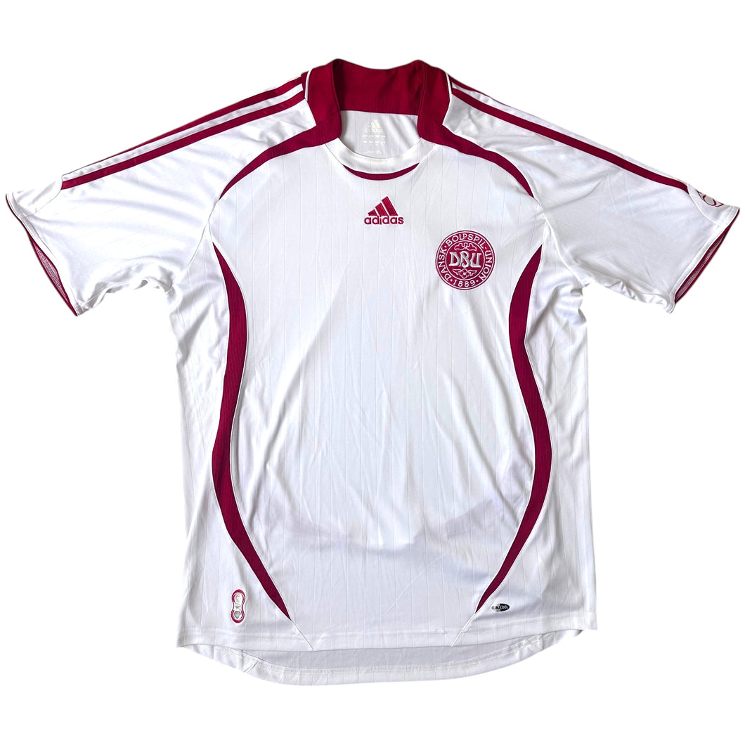 2006 Denmark Adidas Away Shirt Size L