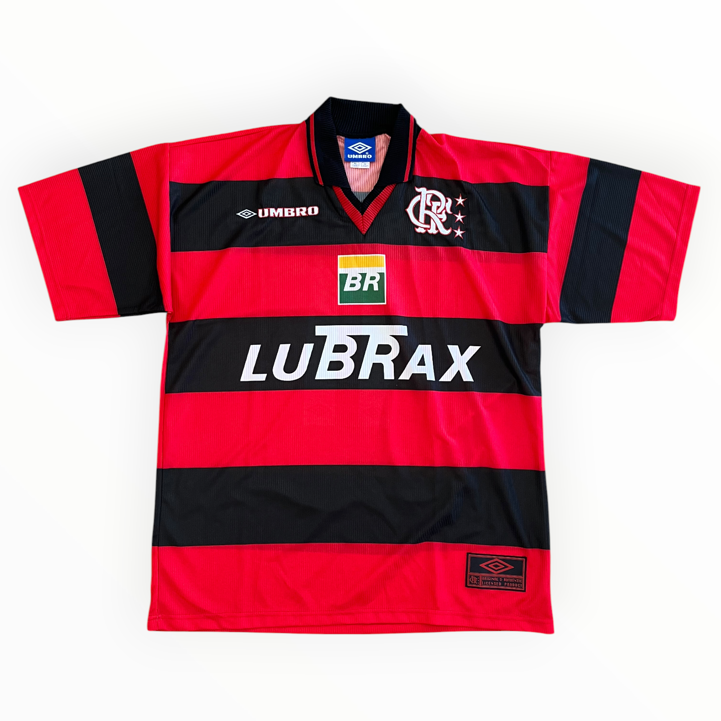 1999-00 Flamengo Umbro Home Shirt #11 Size XL – Vintageauthenticretro