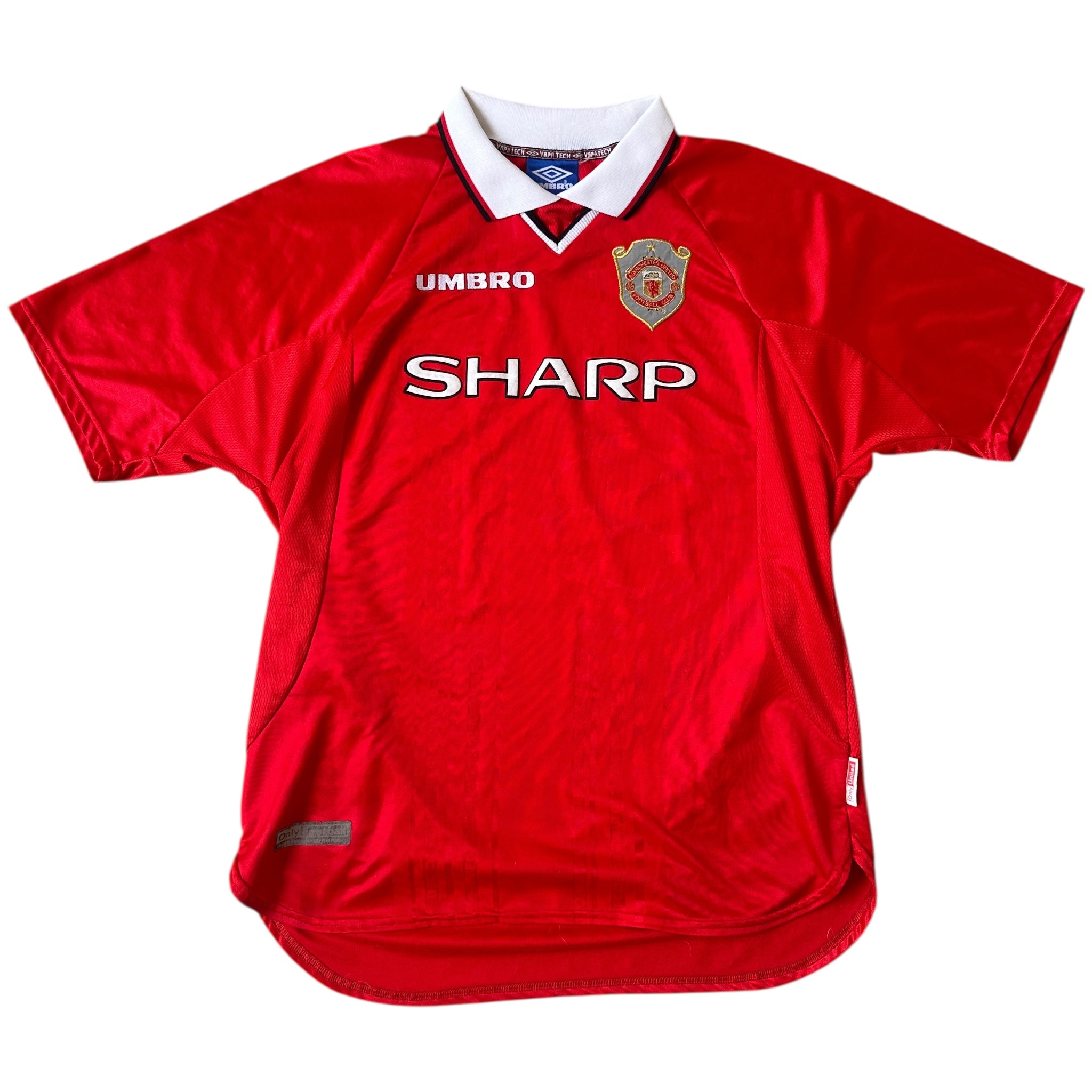 1999 Manchester United Umbro Champions League Shirt Size XL
