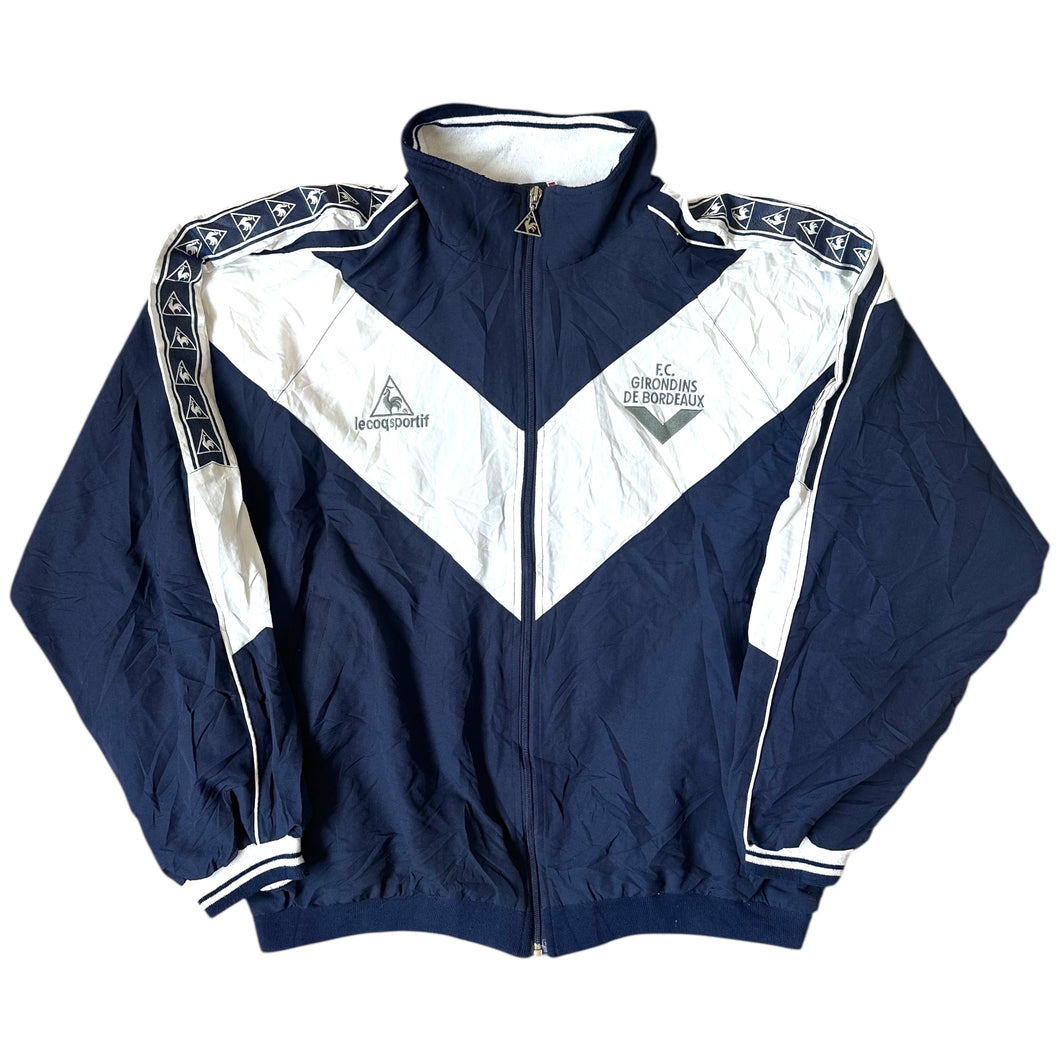 1996-98 Bordeaux Le Coq Sportif Tracksuit Jacket Size L/XL