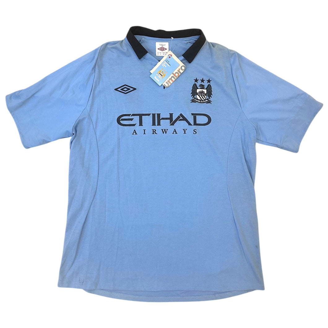 2012-13 Manchester City Umbro Home Shirt BNWT Size L