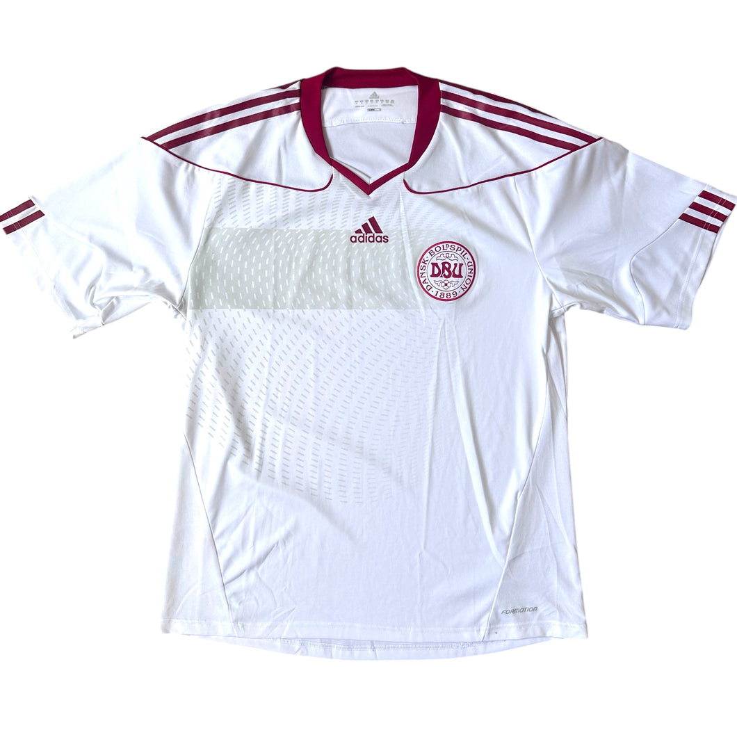 2010-11 Denmark Adidas Formotion Away Shirt Size XL