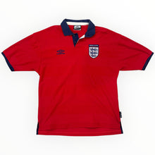 Load image into Gallery viewer, 1999-01 England Umbro Away Shirt Size M
