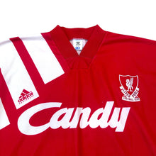 Load image into Gallery viewer, 1991-92 Liverpool Adidas Home Shirt Size M/L
