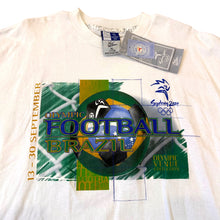 Load image into Gallery viewer, 2000 Brazil Olympics Graphic T-Shirt Size L/XL BNWT
