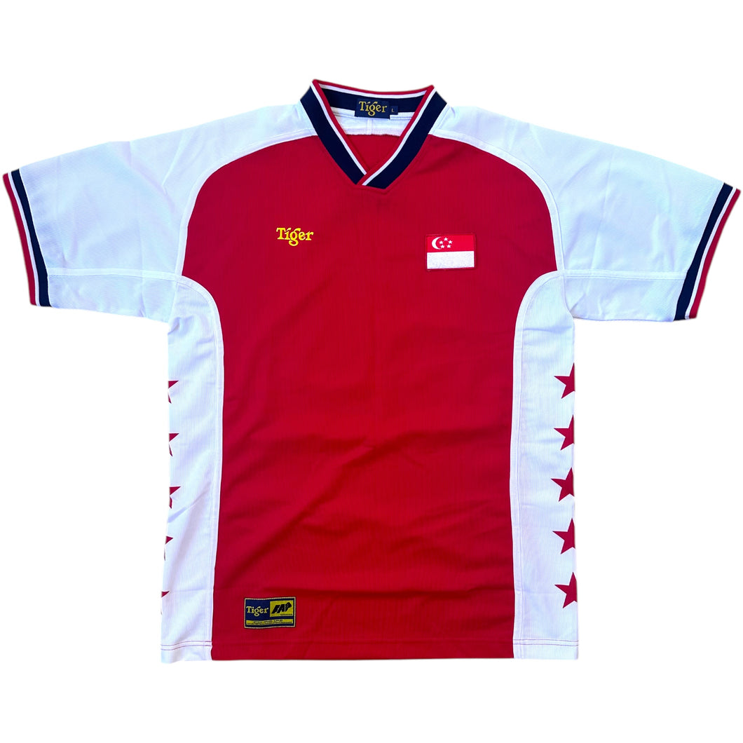 2001 Singapore Tiger Home Shirt Size L