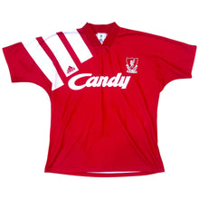 Load image into Gallery viewer, 1991-92 Liverpool Adidas Home Shirt Size M/L
