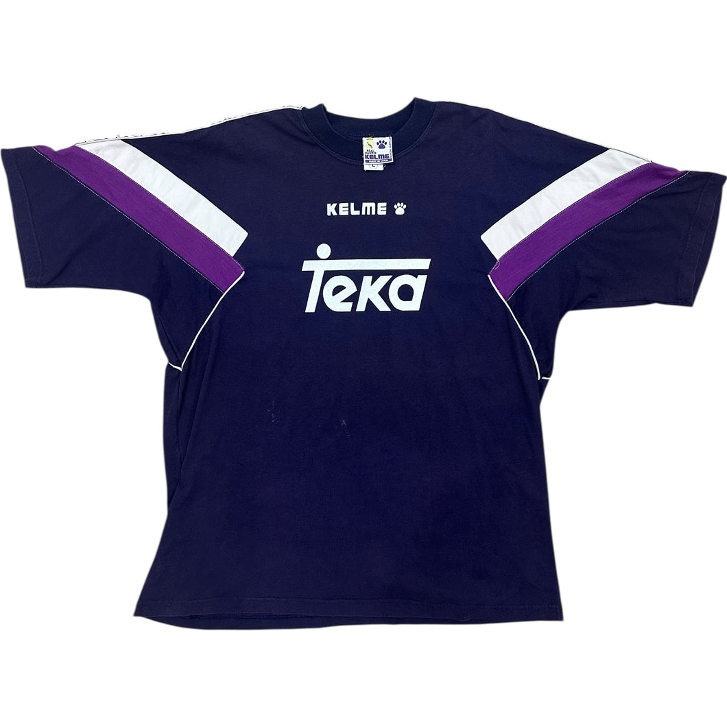 1997-98 Real Madrid Kelme Training Shirt Size L