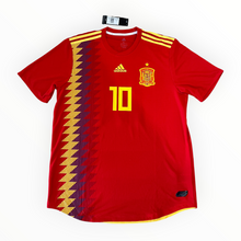 Load image into Gallery viewer, 2018-19 Spain Adidas Home Shirt #Thiago10 BNWT Size XL

