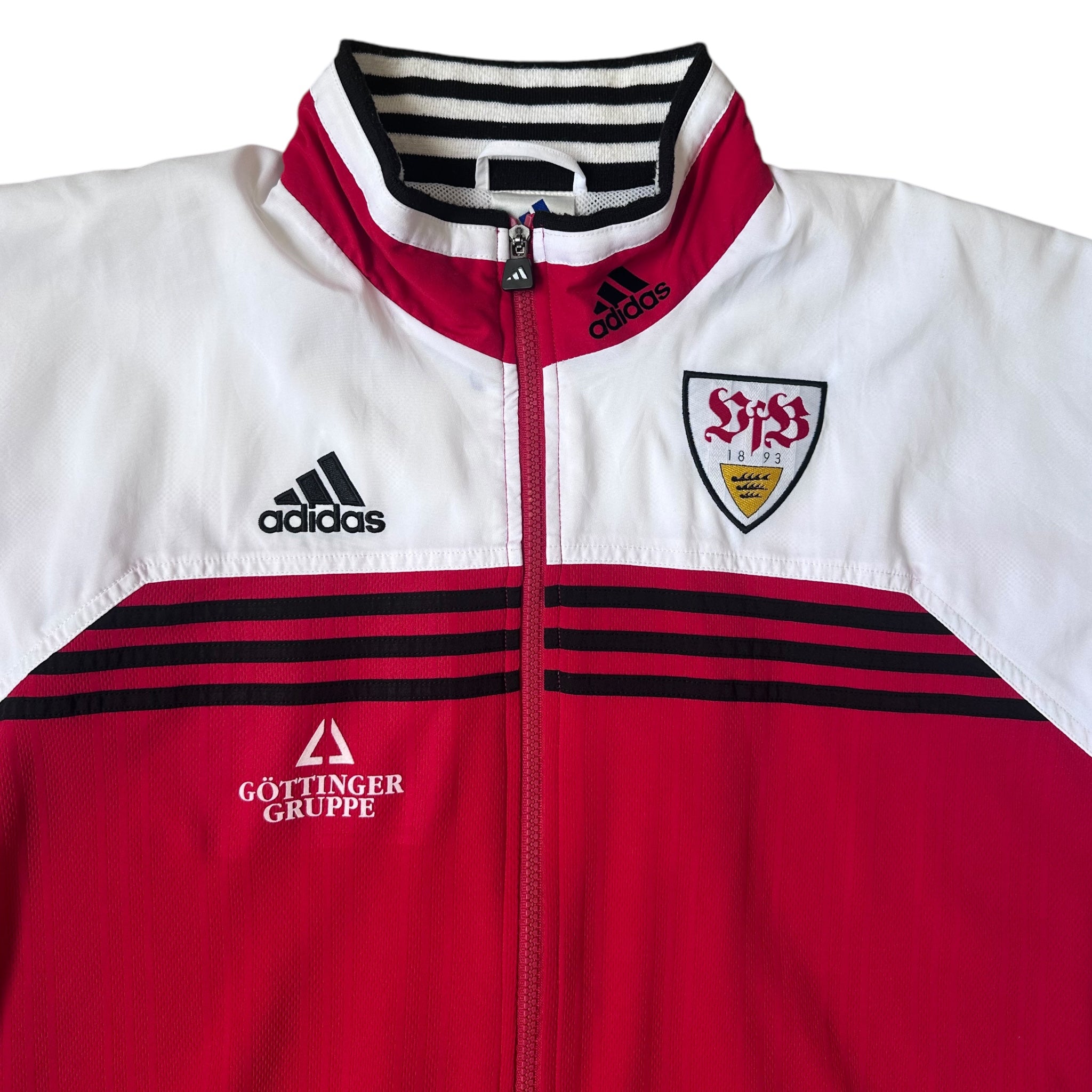 2000-02 VFB Stuttgart Adidas Jacket Size L/XL – Vintageauthenticretro