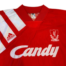 Load image into Gallery viewer, 1991-92 Liverpool Adidas Home Shirt Size L
