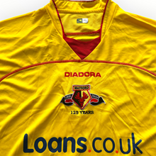 Load image into Gallery viewer, 2006-07 Watford Diadora 125 Year Home Shirt Size L
