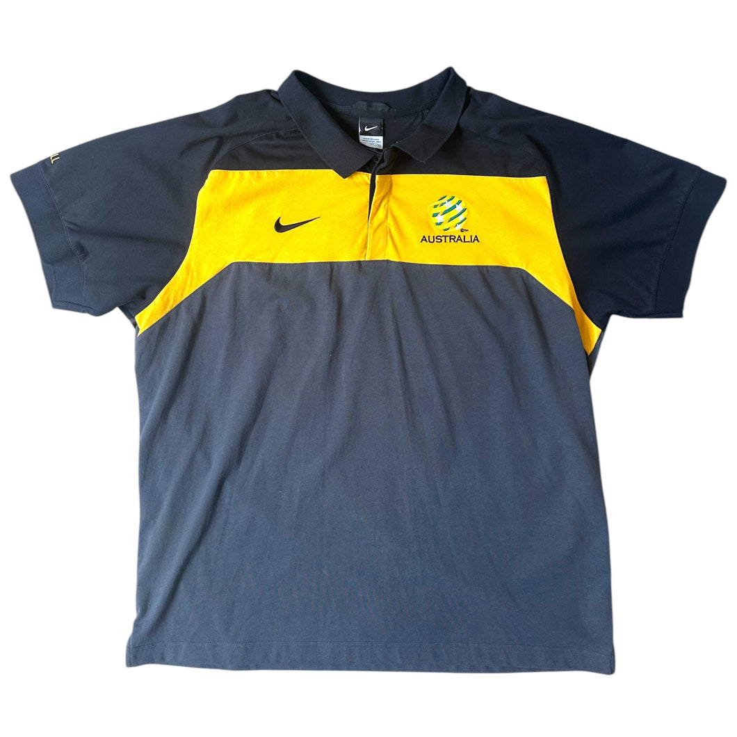 2007 Australia Nike Polo Shirt Size XXL