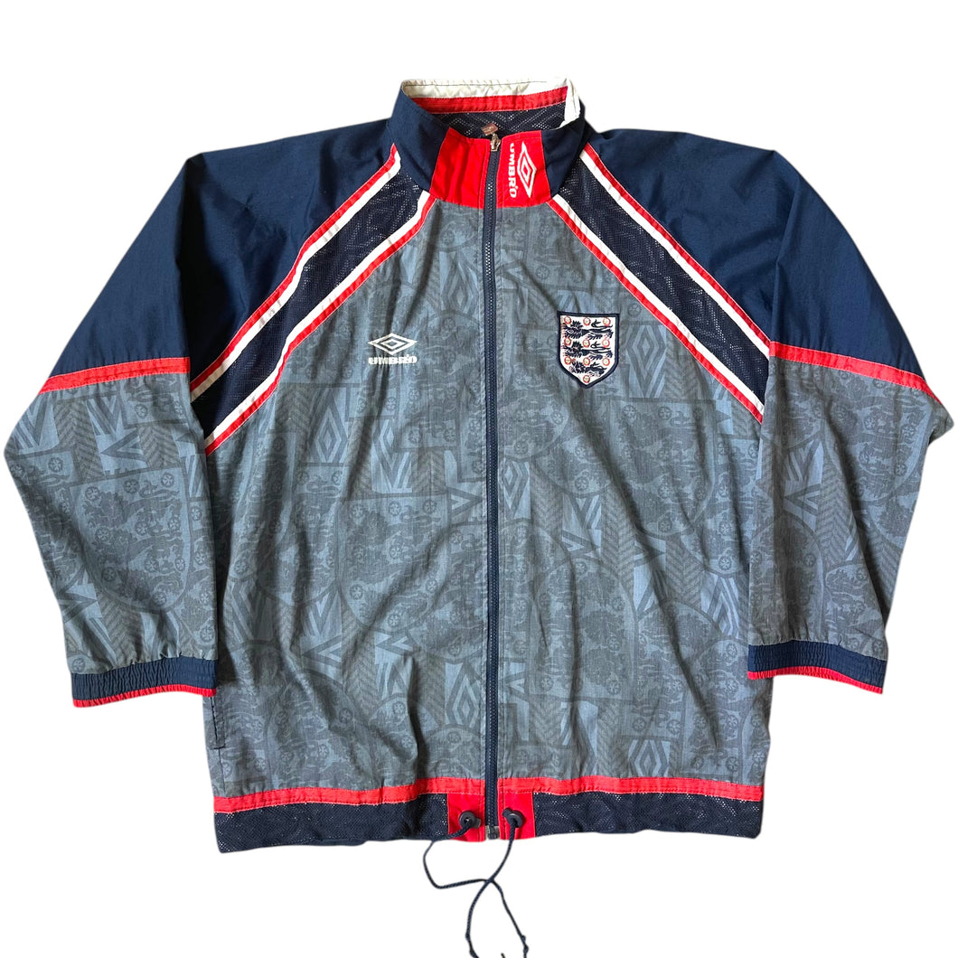 1993-95 England Umbro Track Jacket Size L