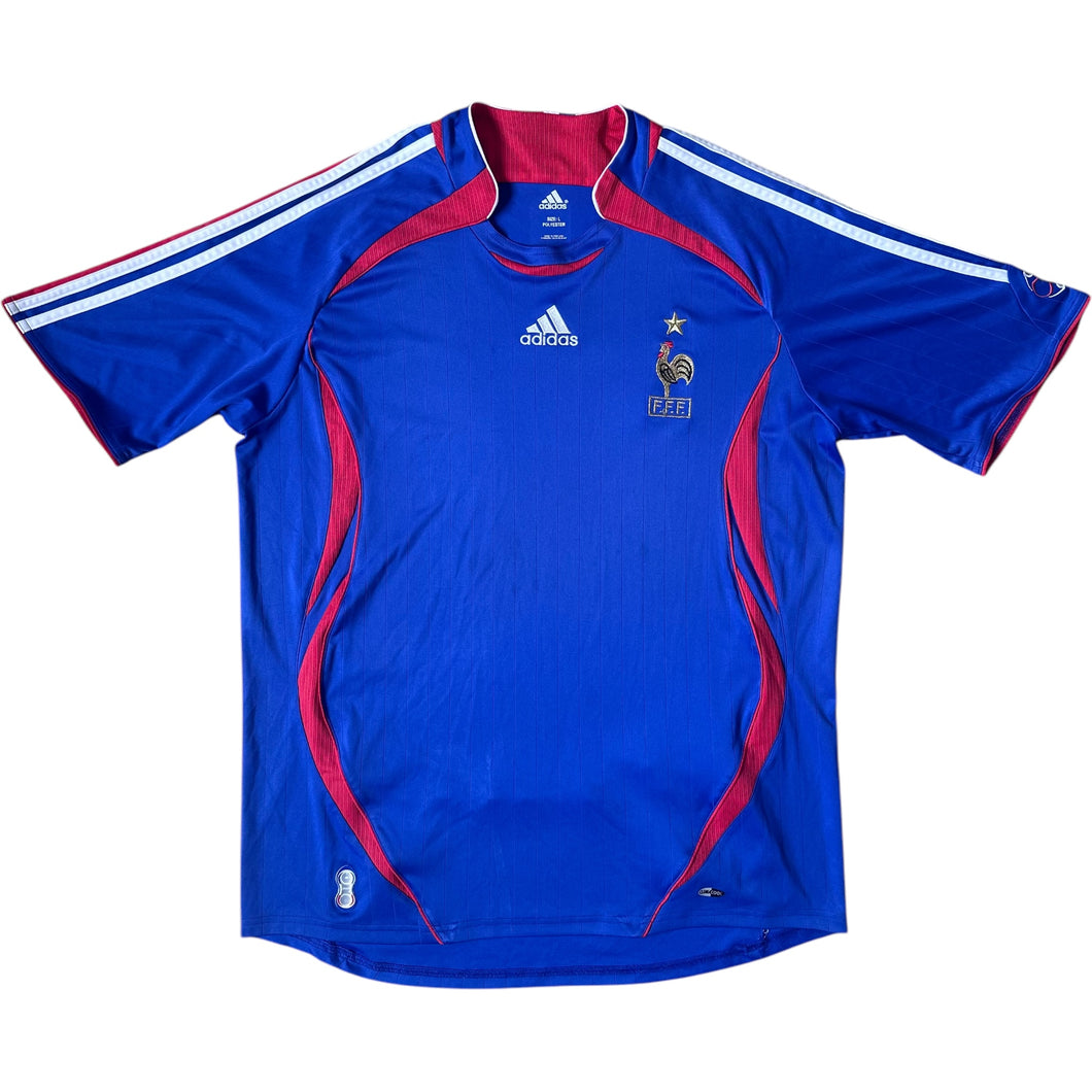 2006 France Adidas Home Shirt Size L